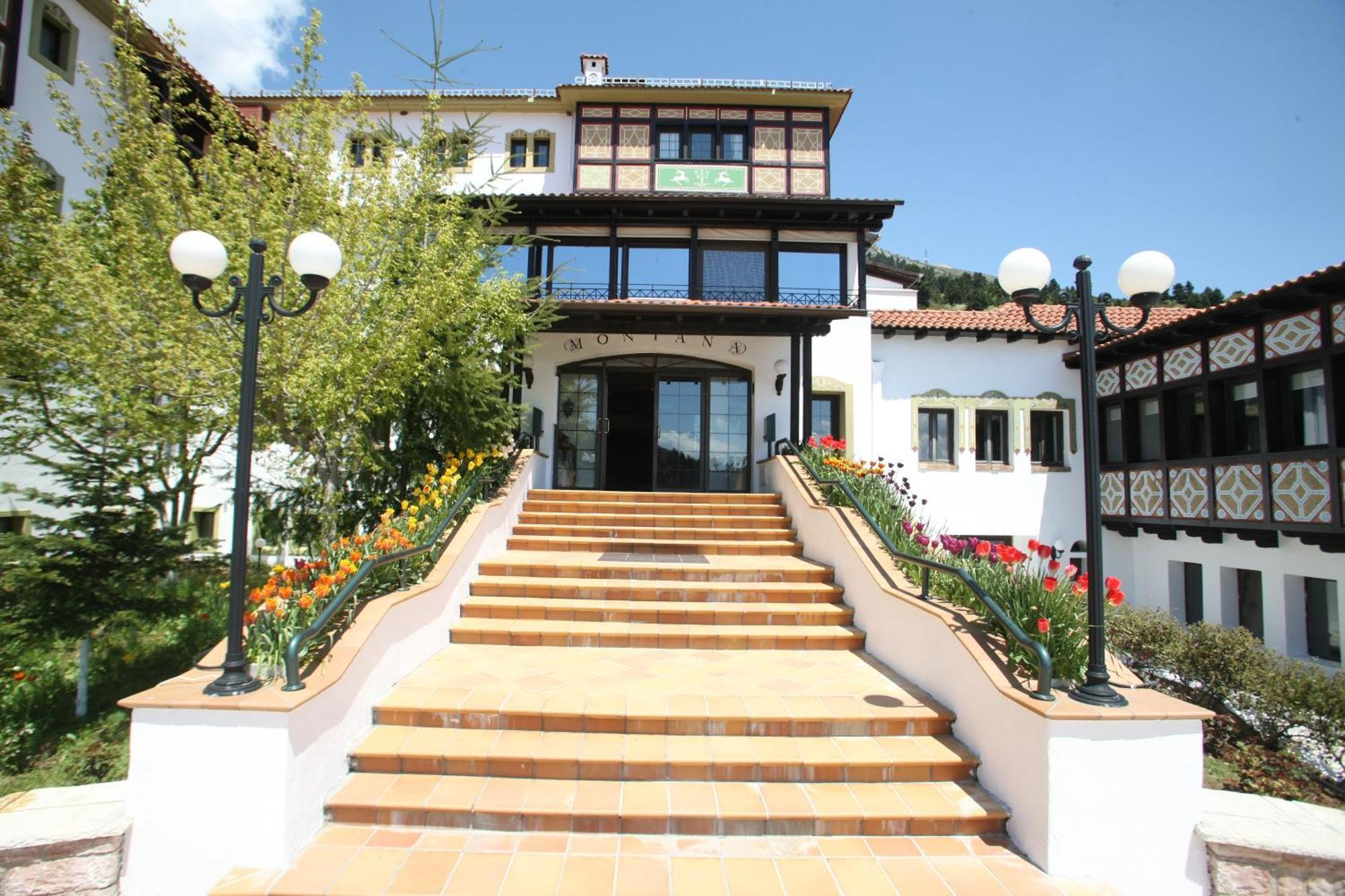 Hotel Spa Montana Karpenisi Екстер'єр фото